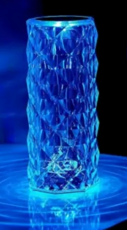 Nostalgic LED crystal lamp
