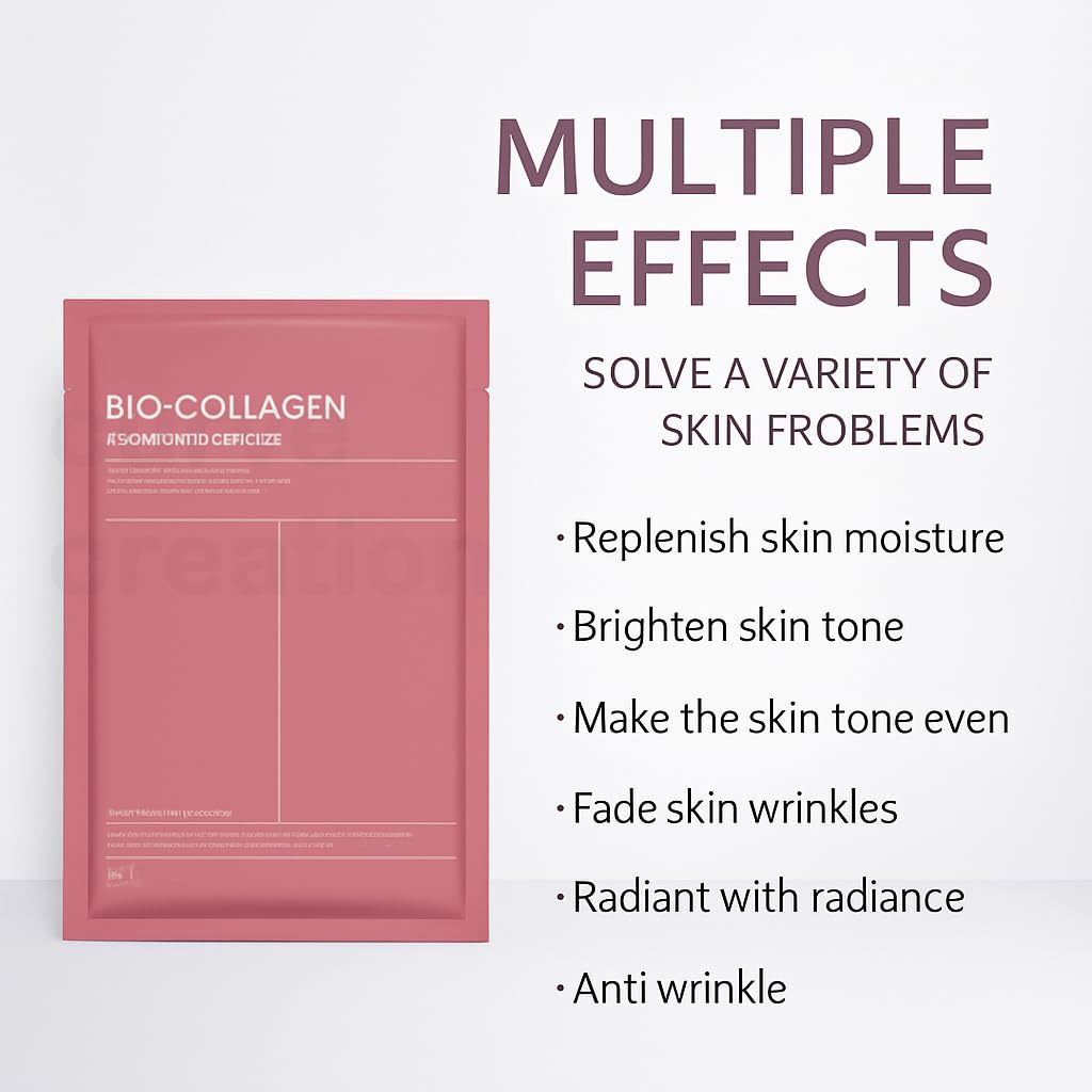 Nostalgic Bio Collagen Real Deep Moisturizing Mask pack (4 Masks)