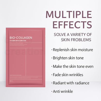 Nostalgic Bio Collagen Real Deep Moisturizing Mask pack (4 Masks)