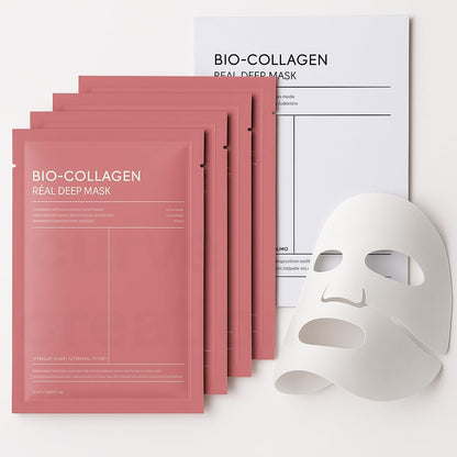 Nostalgic Bio Collagen Real Deep Moisturizing Mask pack (4 Masks)
