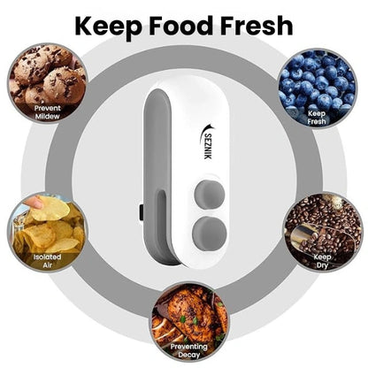 Nostalgic Portable 2 in 1 Sealing/Cutting Machine