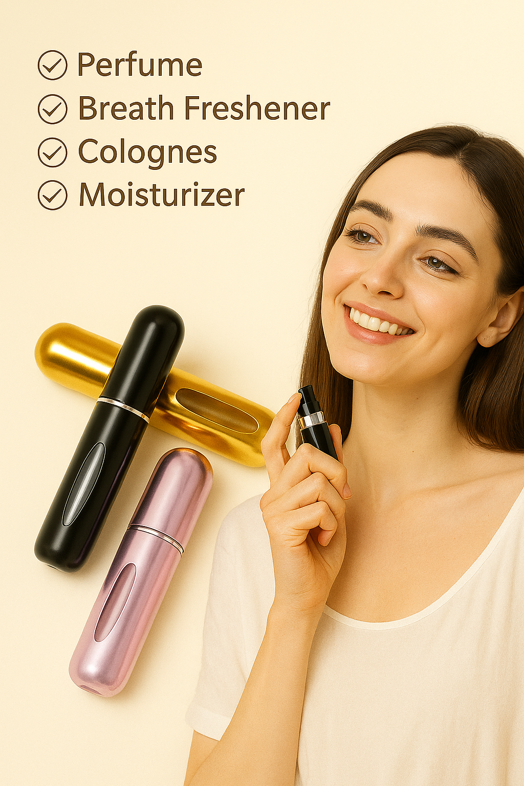 Nostalgic portable atomizer