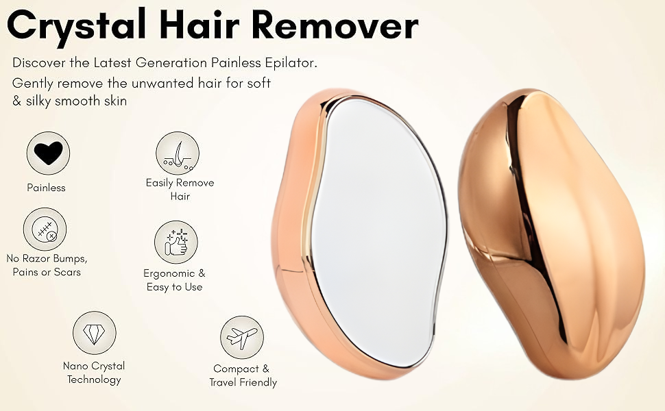 Nostalgic crystal hair remover